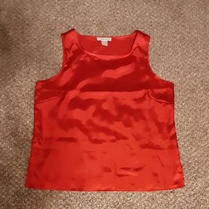 NOTATIONS Women's Red Undershirt Size Large